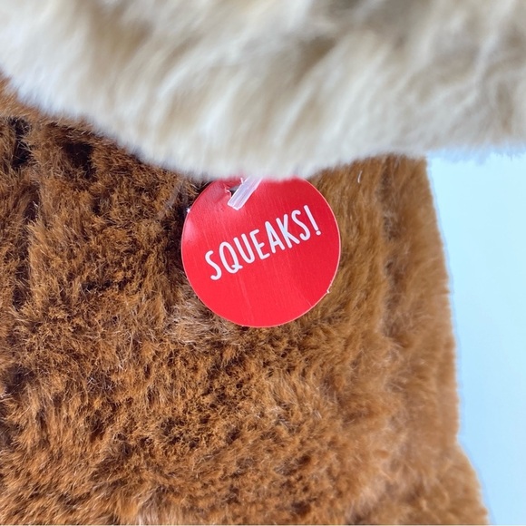 PetSmart Squeak Plush Toy Fortune the Reindeer NEW Brown Dog Toy 11 inches - Picture 8 of 9